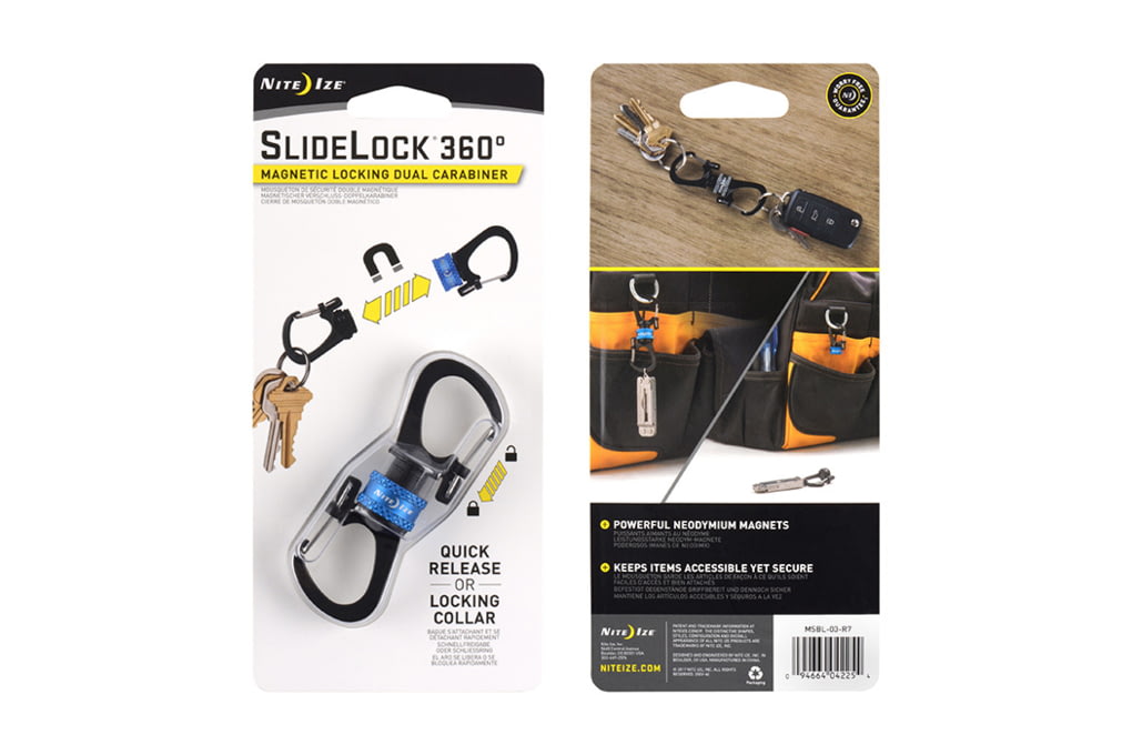 Nite Ize SlideLock 360 Magnetic Locking Carabiner -img-0