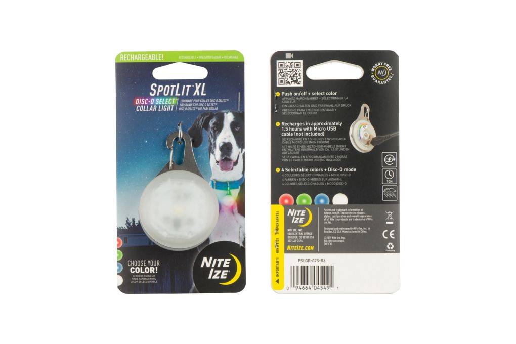 Nite Ize SpotLit Rechargeable Collar Light, Multi,-img-3