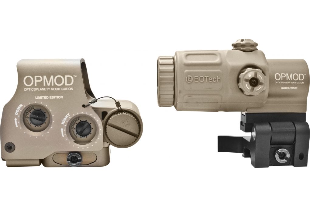 EoTech OPMOD Red Dot Reticle Hybrid Sight IOP Holosight w/ 3X G33 Magnifier-img-0