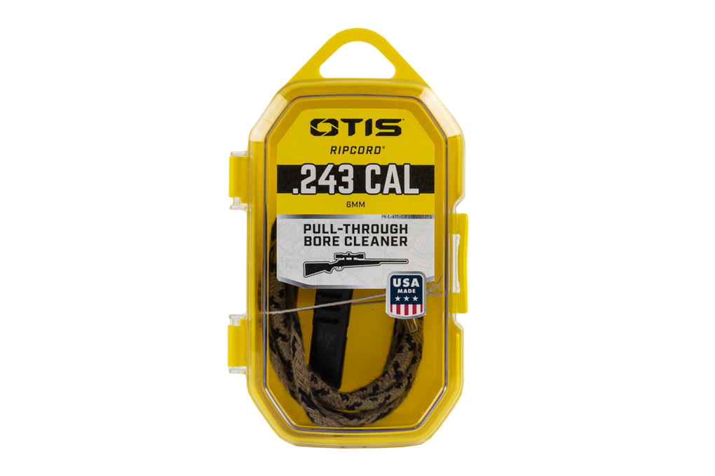 Otis Technology Ripcord Bore Cleaner, .243Cal/6mm Ripcord, Dual Color, 36in-img-3