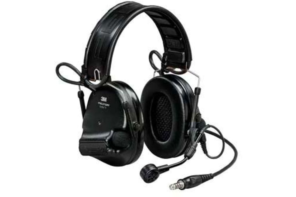 PELTOR 3M, SwatTac VI NIB Headset, Single DL, Head-img-0