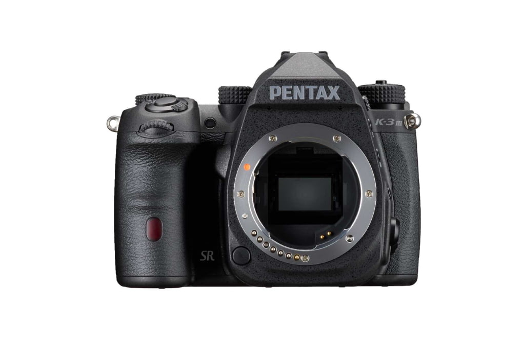 Pentax K-3 Mark III Monochrome Camera Body, Black,-img-0