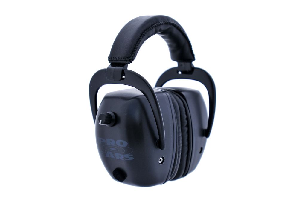 Pro Ears Pro Tac Mag Gold, NRR 30 Hearing Protection Earmuffs w/Lithium-img-0