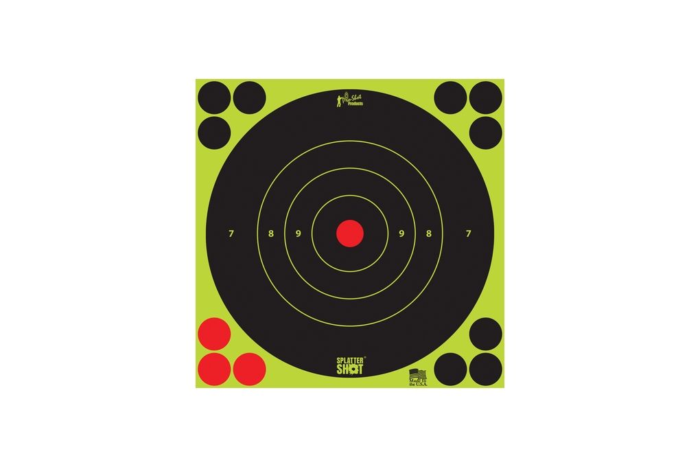 Pro-Shot Splatter Shot Bullseye Targets Peel And S-img-0