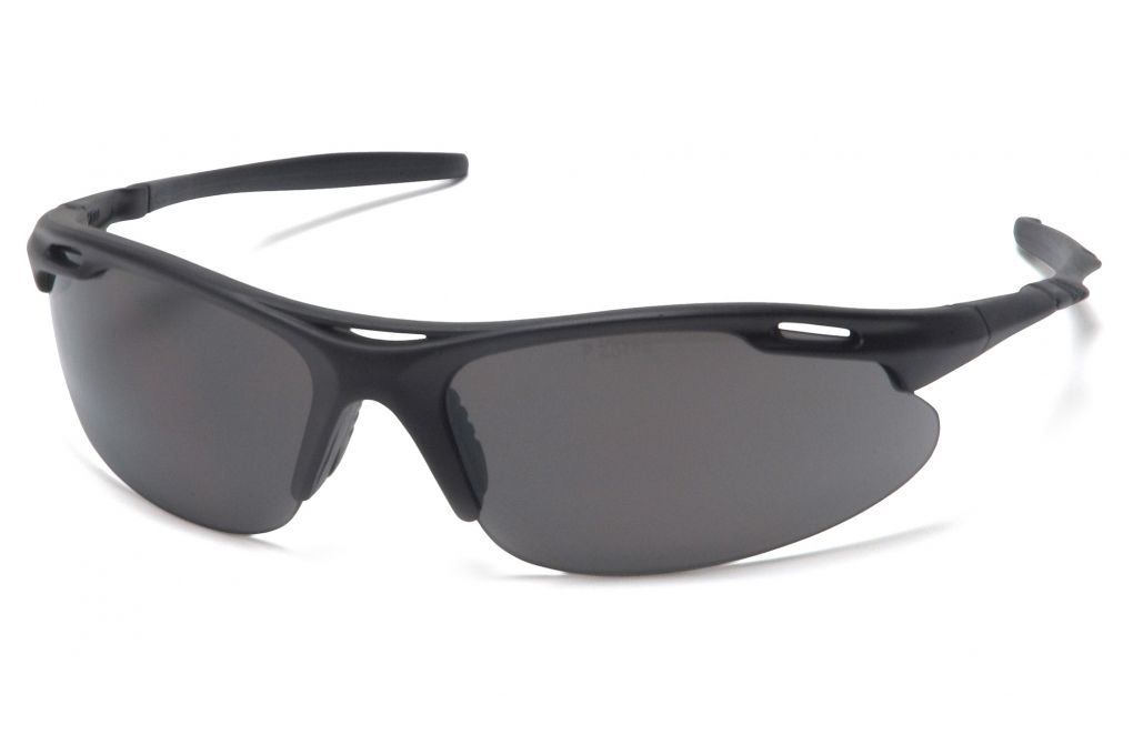 Pyramex Avante Safety Glasses - Gray Lens, Black F-img-0