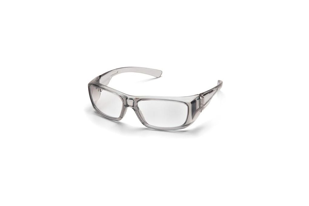 Pyramex Emerge Safety Glasses, Gray Frame/Clear Le-img-0