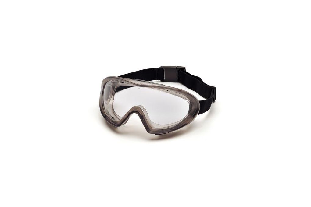 Pyramex Capstone Goggles w/ Face Shield - Gray fra-img-1