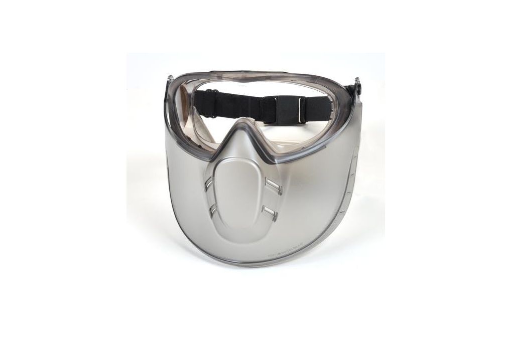 Pyramex Capstone Goggles w/ Face Shield - Gray fra-img-0