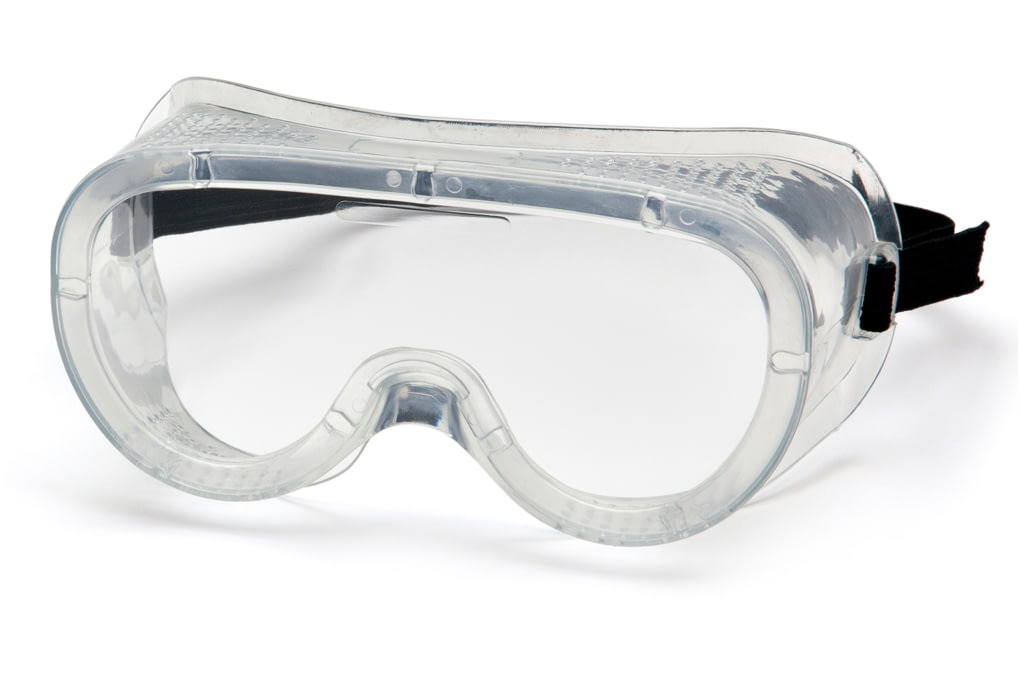 Pyramex Goggles with Clear Lens Perforated Frame P-img-0
