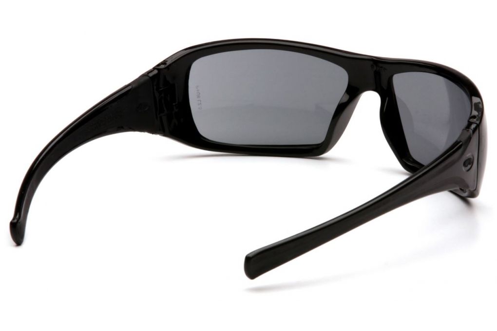Pyramex Goliath Safety Glasses - Black Frame and G-img-3