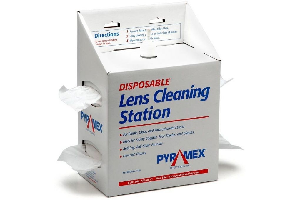 Pyramex Lens Cleaning Station w/ 16 oz Cleaning So-img-0
