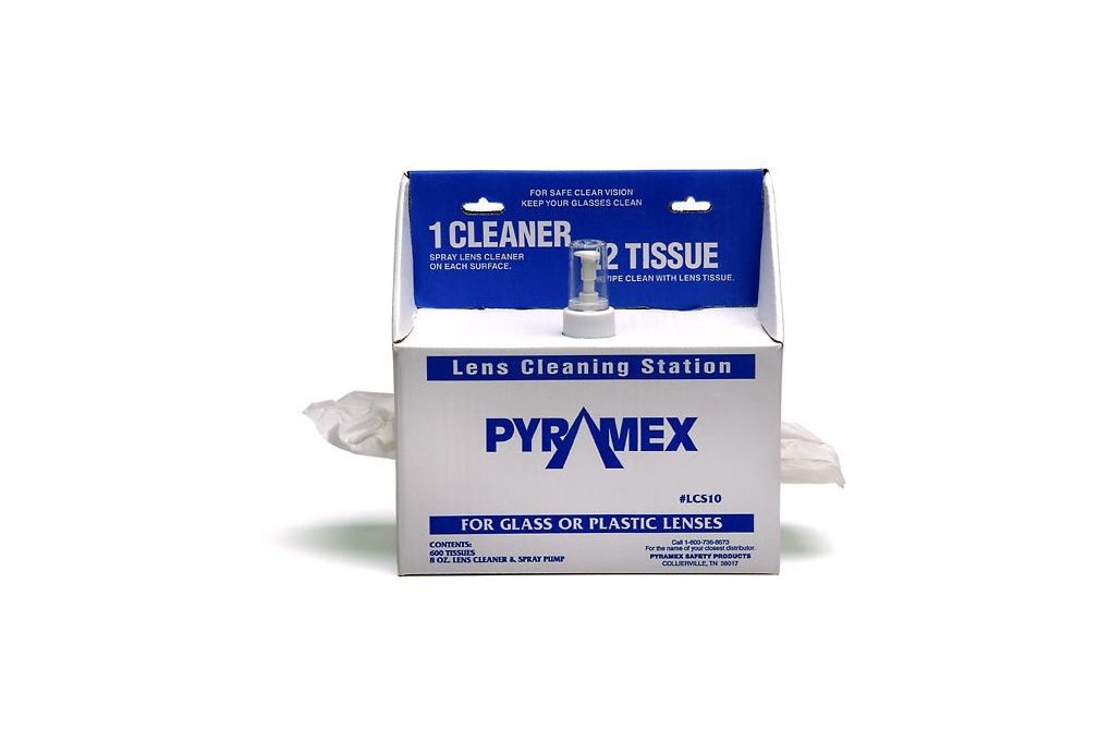 Pyramex Lens Cleaning Station w/ 8oz Cleaning Solu-img-0