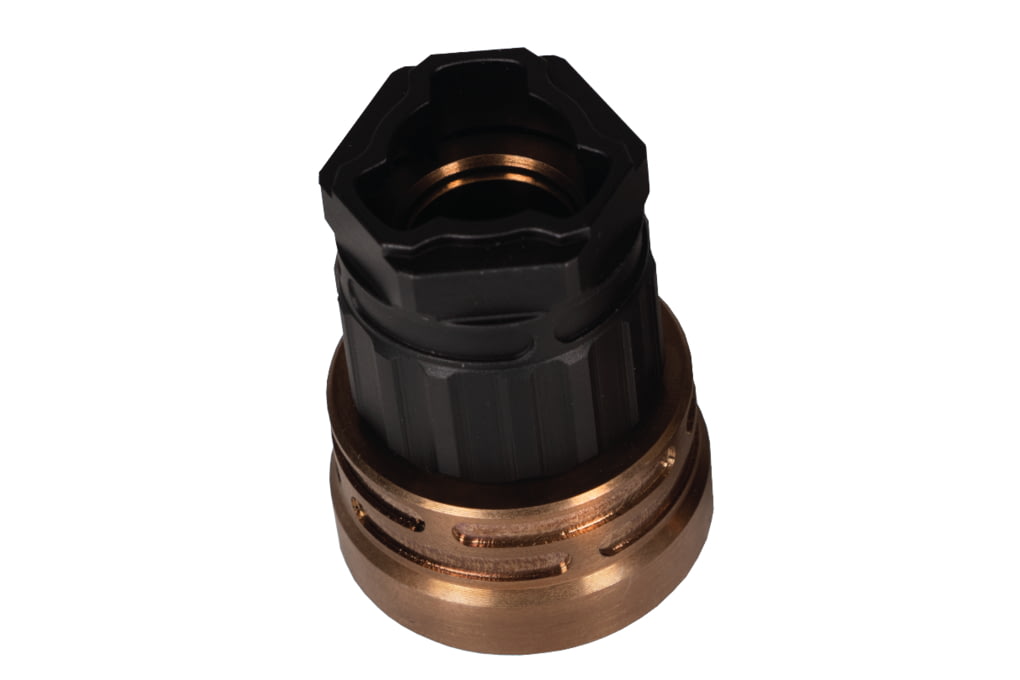 Q LLC ACCE9MOUNTTRILUGBLACK Erect9r Three-Way Mount Black, Fits HK 3-Lug-img-1