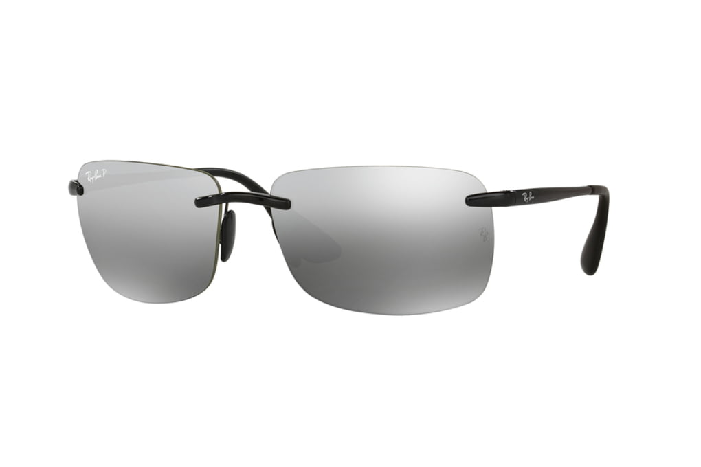 Ray-Ban RB4255 Sunglasses 601/5J-60 - Shiny Black -img-0