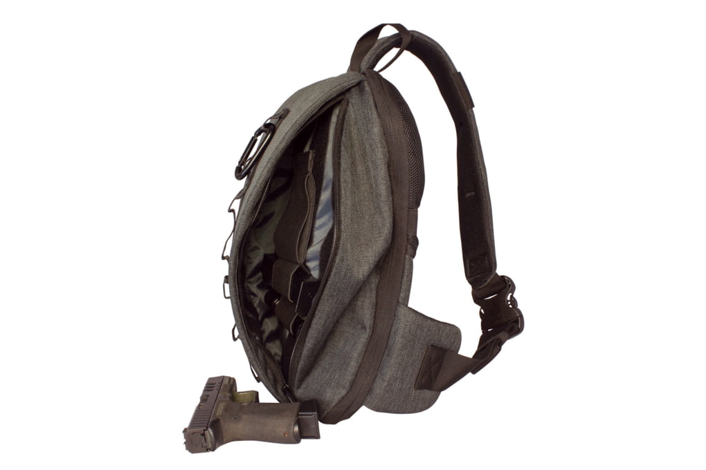 Red Rock Outdoor Gear Sonoma Sling Pack, Charcoal,-img-3