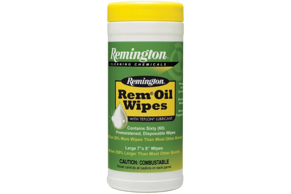 Remington Oil Wipes, 60 Count, 7inx8in, 18384-img-1