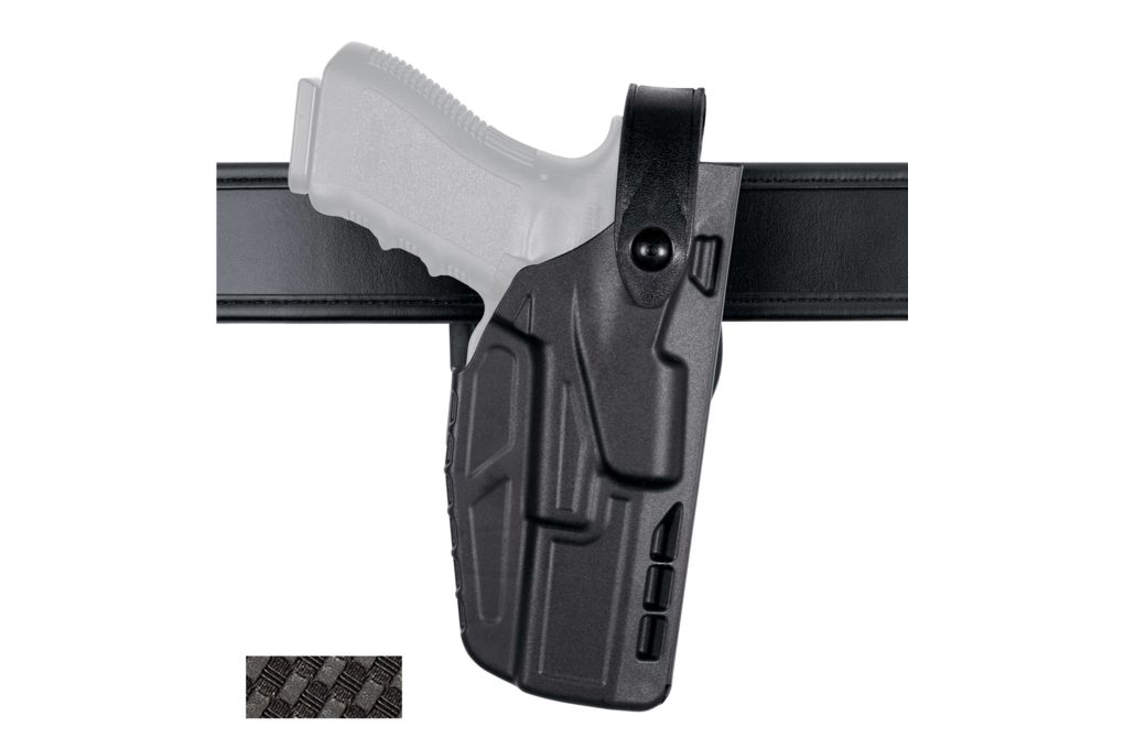 Safariland 7280 Mid Ride Duty Holster, Right Hand,-img-0