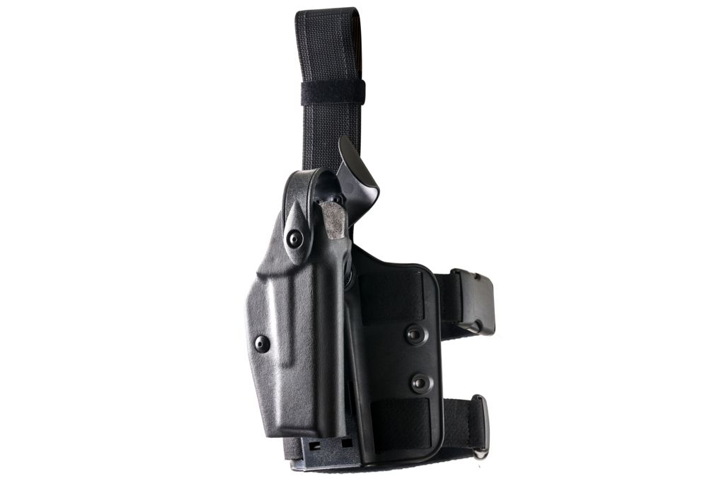 Safariland 6004 SLS Tactical Holster, Right Hand, - Holsters & Gun