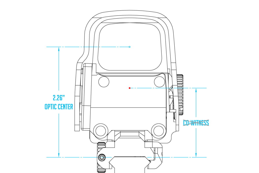 Scalarworks LEAP/12 Quick-detach Red Dot Sight Mount, Standalone, 2.26 in-img-3