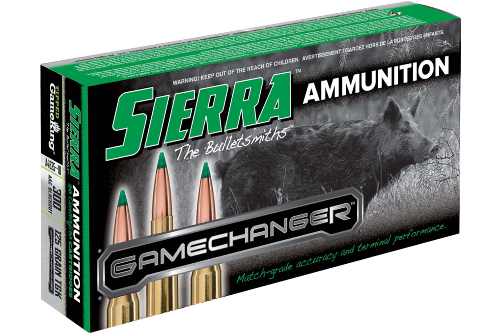 Sierra GameChanger, .300 AAC Blackout, 125 grain, -img-0