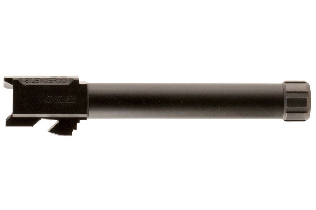 SilencerCo Threaded Barrel, Glock 22, .40 S&W, 4.7-img-0
