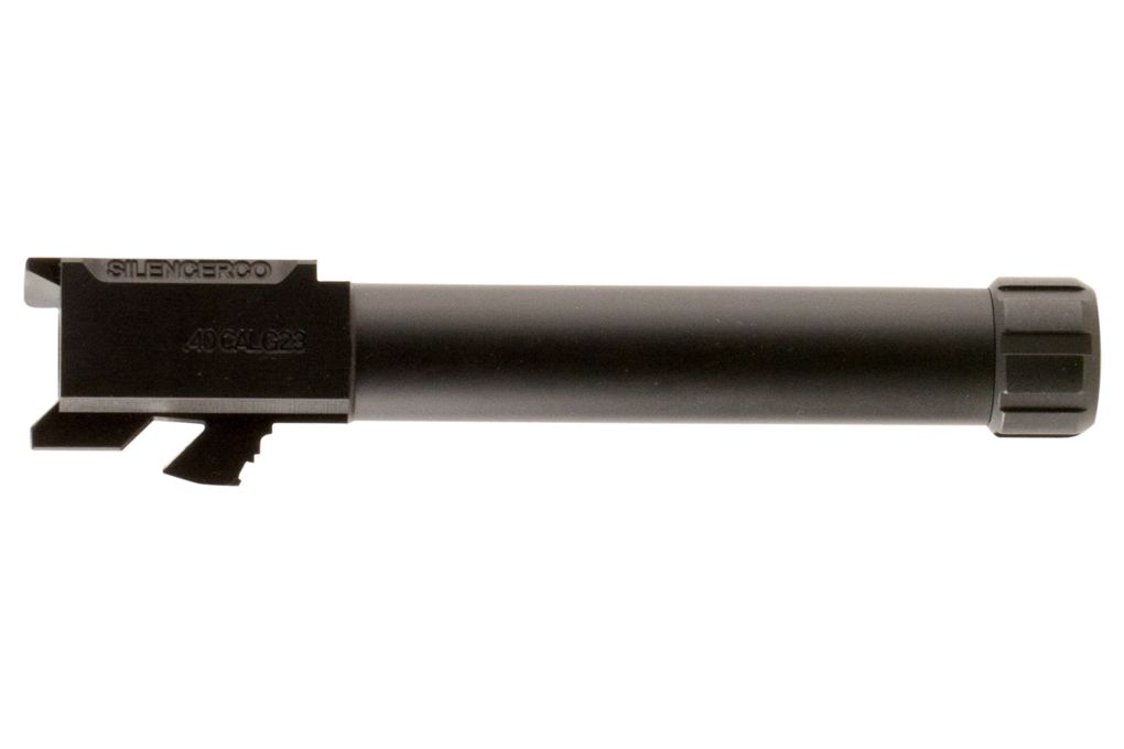 SilencerCo Threaded Barrel, Glock 23, .40 S&W, 4.5-img-0