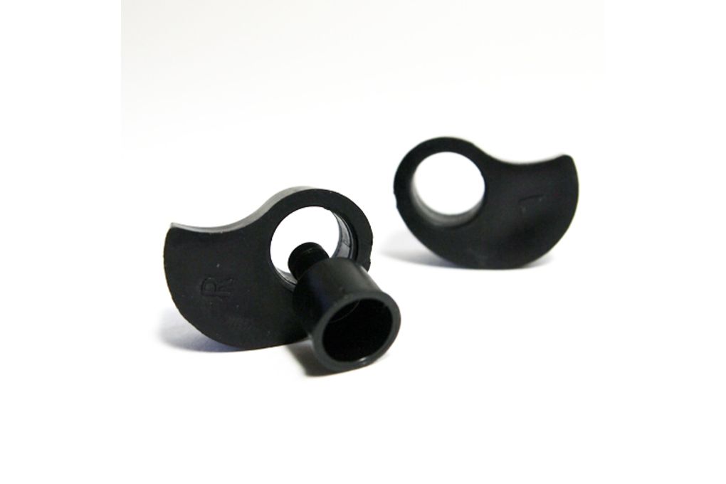Silynx Custom Moldable Ear Retainers, Black, ERC00-img-0