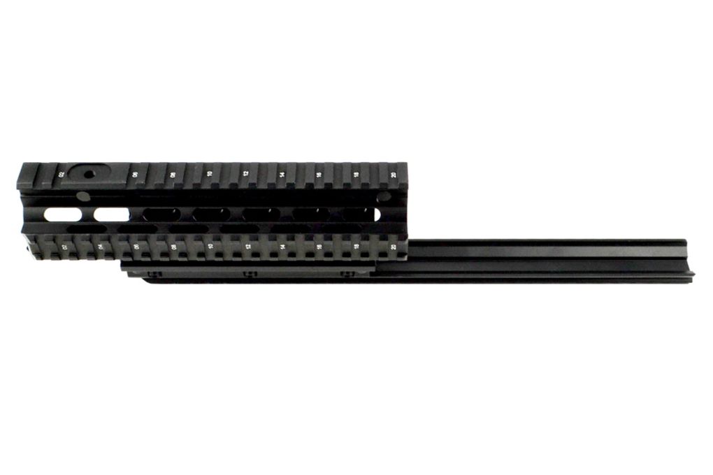 Sniper Saiga 12 Quad Rail Handguard, Black MSG12-img-0