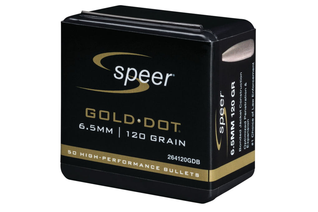 Speer Gold Dot Rifle Component Bullet, .264 Cal 12-img-0