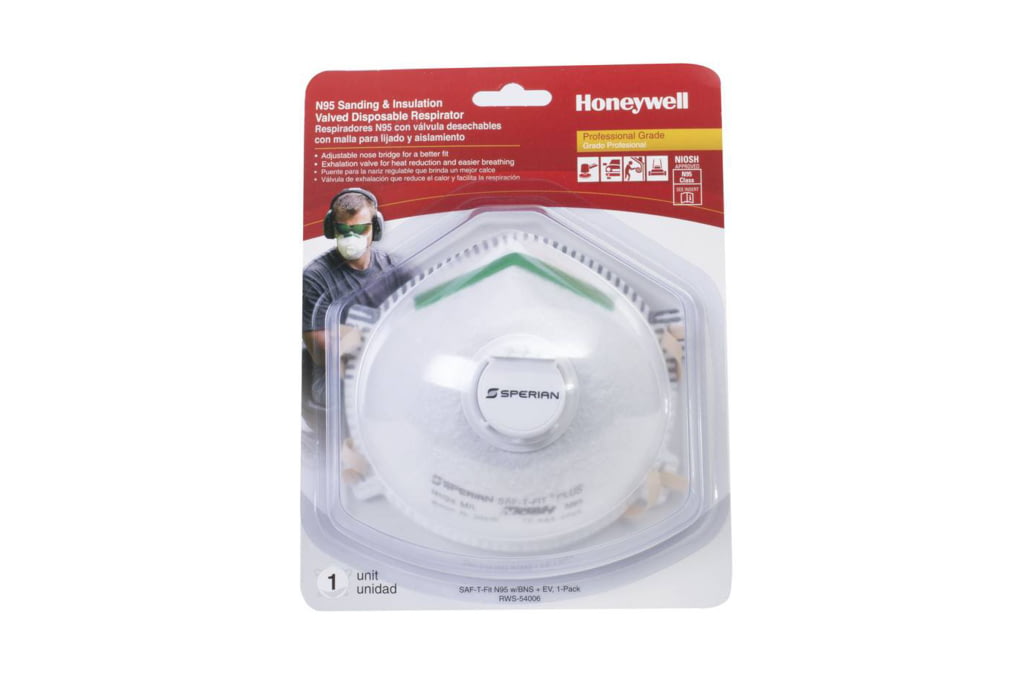Sperian Saf-t-fit Plus N95 Disposable Respirator W-img-0