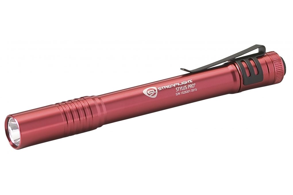Streamlight Stylus Pro 90 Lumens Penlight, Red, Bl-img-0