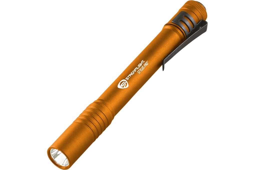 Streamlight Stylus Pro 90 Lumens Penlight, Orange,-img-0