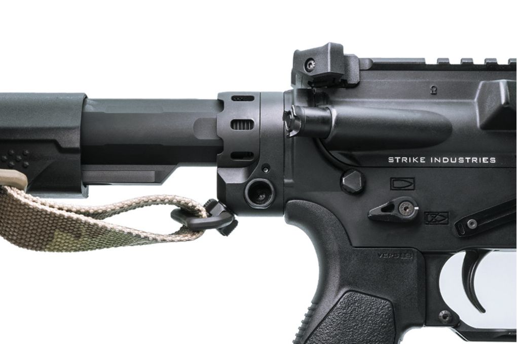 Strike Industries AR Enhanced Castle Nut & Extende-img-3