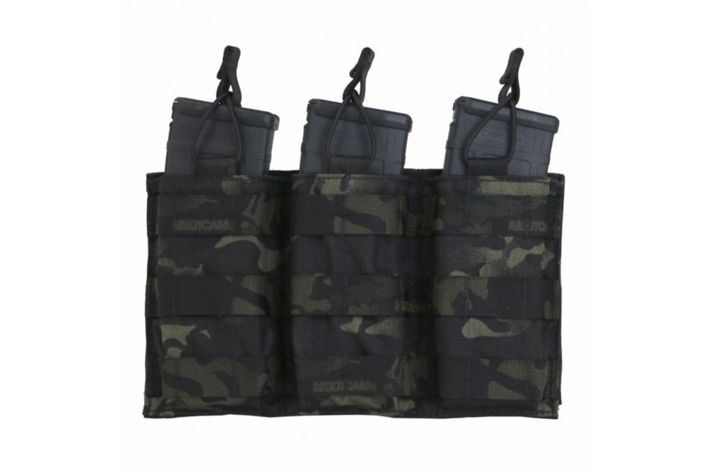 Tactical Assault Gear MOLLE Triple Shingle with Bu-img-0
