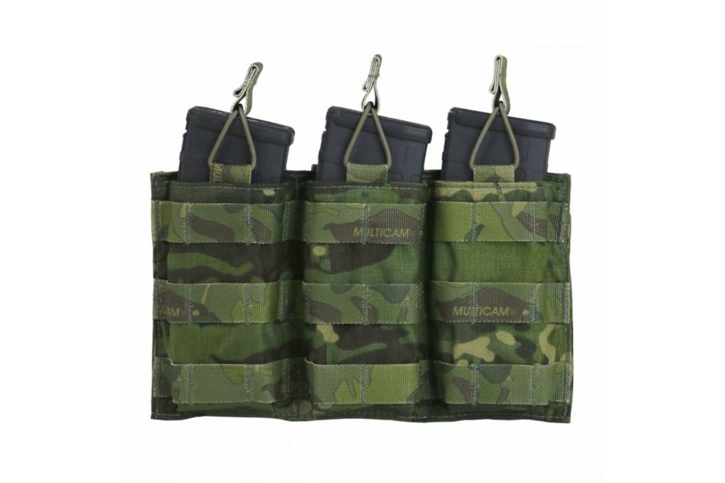 Tactical Assault Gear MOLLE Triple Shingle with Bu-img-0