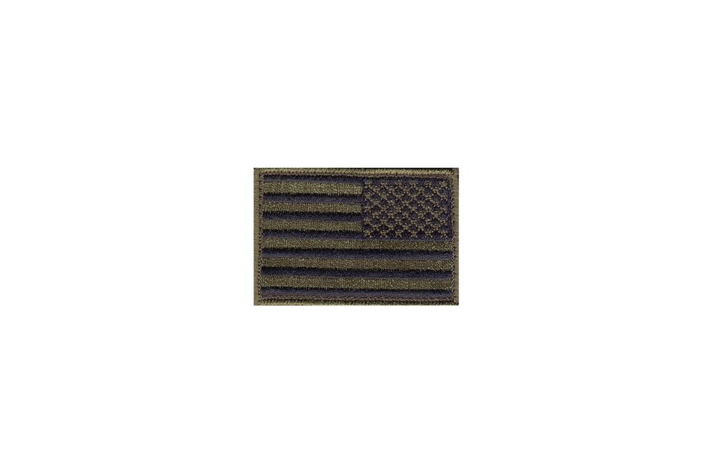 Tactical Assault Gear USA Flag Patch, Right, Olive-img-0