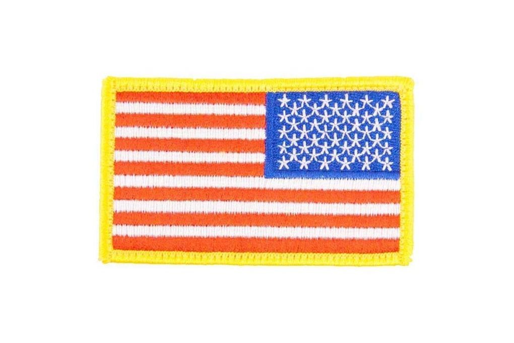Tactical Assault Gear USA Flag Patch, Right, Red W-img-0