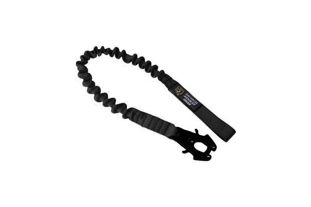 TAG Personal Retention Lanyard, Frog Clamp, Black -img-0