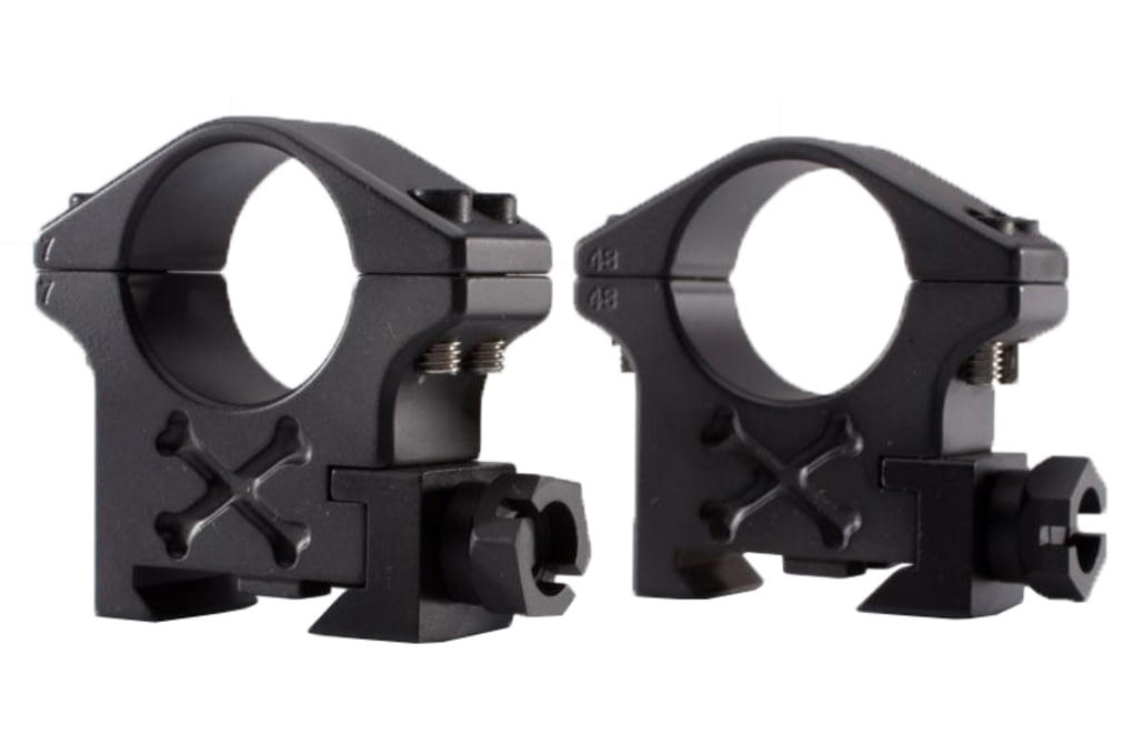Talley 34mm Tactical Rifle Scope Rings Black Armor-img-0