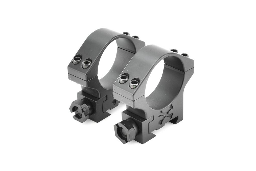 DEMO, Talley 34mm Tactical Rifle Scope Rings Black-img-1