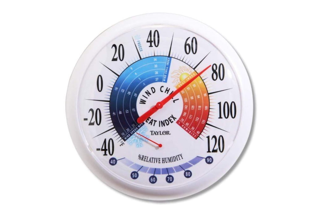 Taylor Wind Chill/Heat Index Thermometer and Hygro-img-0