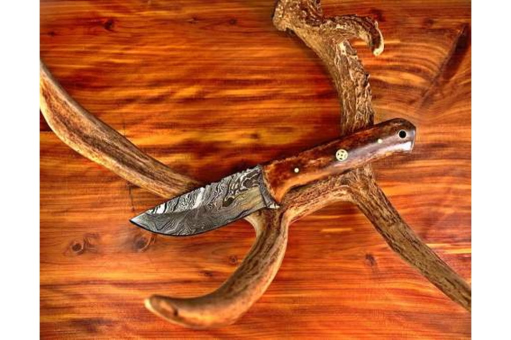 Titan International Knives Damascus Knife Hunting -img-1