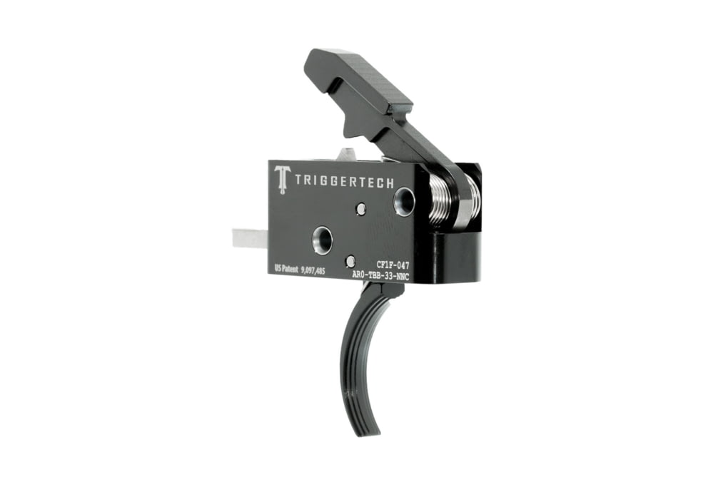 Triggertech AR15 Black Competitive Curved Trigger,-img-1