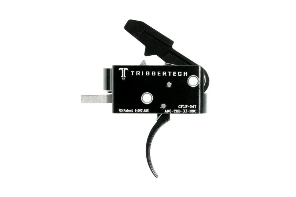 Triggertech AR15 Black Competitive Curved Trigger,-img-0