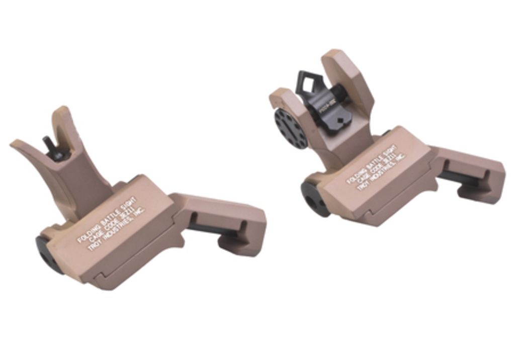 Troy Offset Deployable Front and Rear Sight, AR-15-img-0