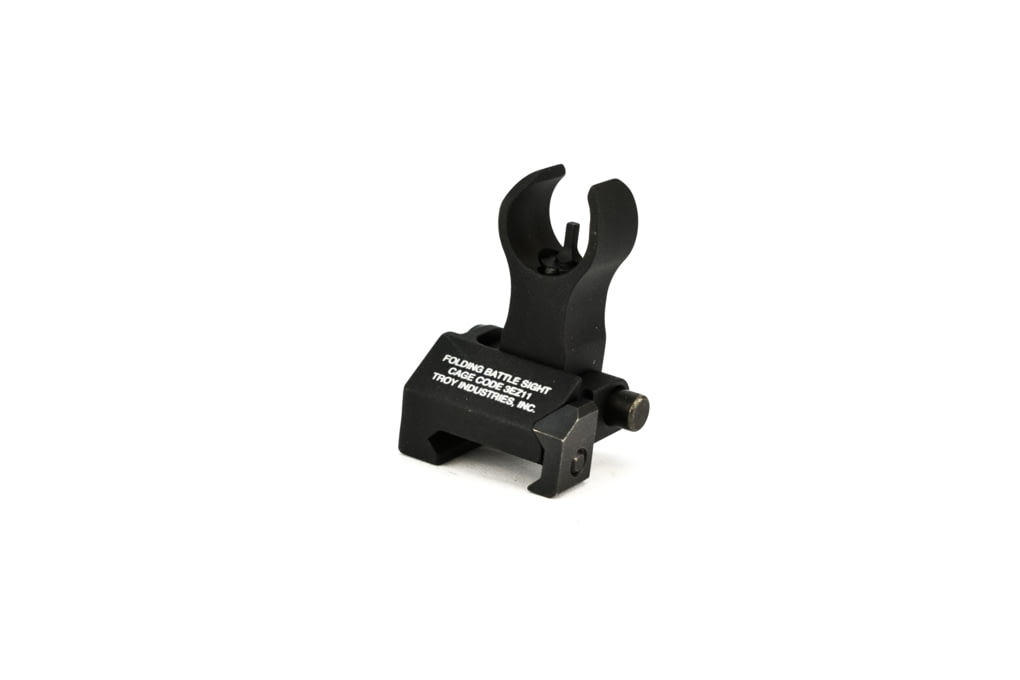 Troy Iron Sight, AR-15, Front Tactical w/HK Style Housing, Black-img-2