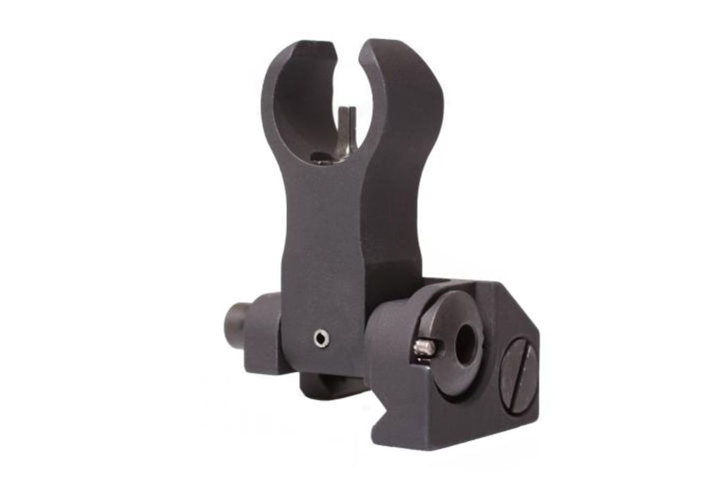 Troy Iron Sight, AR-15, Front Tactical w/HK Style Housing, Black-img-1