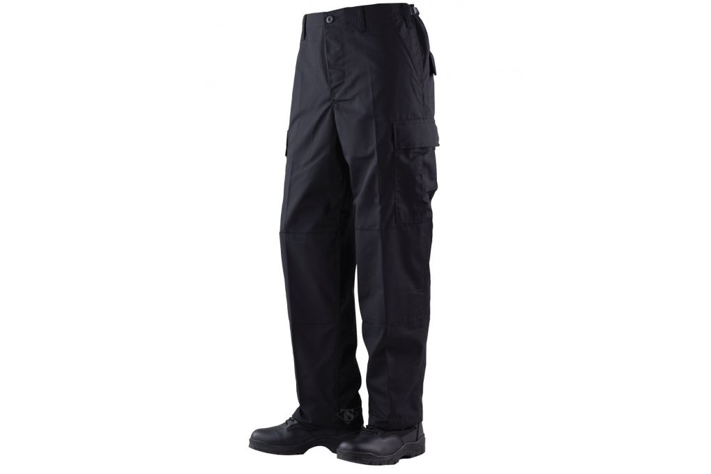 TRU-SPEC BDU Pants, Cotton Ripstop - Men's, Black,-img-1