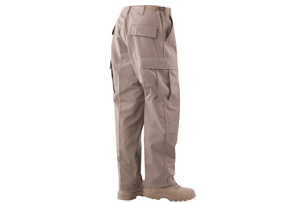 TRU-SPEC BDU Pants, Cotton Ripstop - Men's, Khaki, - Pants & Coveralls ...