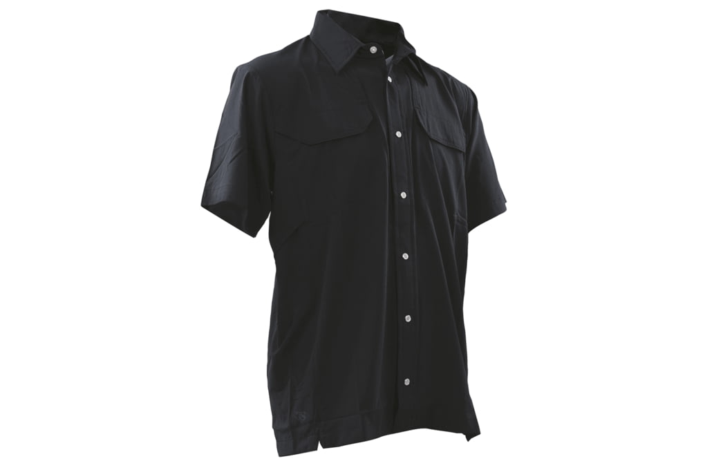 Tru-Spec 24-7 Cool Camp Shirt - Men's, Black, Medi-img-0
